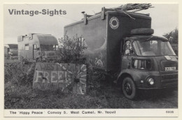 Yeovil / UK: The Hippie Peace Convoy / No Nukes (Vintage PC 1986) - Autobus & Pullman