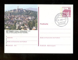 "BUNDESREPUBLIK DEUTSCHLAND" 1984, Bildpostkarte Mit Bildgleichem Stempel Ex "KOENIGSTEIN" (L2023) - Bildpostkarten - Gebraucht