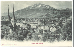 Luzern Und Pilatus - Vue D'ensemble - Lucerna