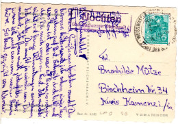 DDR 1960, Landpost Stpl. NOCHTEN über Weißwasser Auf AK M. 10 Pf. - Storia Postale