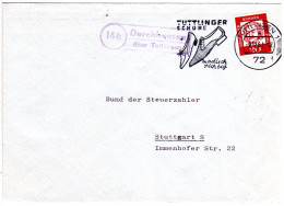 BRD 1961, Landpost Stpl. 14b DURCHHAUSEN über Tuttlingen Auf Brief M. 20 Pf. - Briefe U. Dokumente