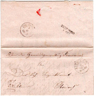 Bayern 1878, L2 BIESSENHOFEN Rückseitig Auf Brief V. Friesenriech M. K1 Aitrang - Storia Postale
