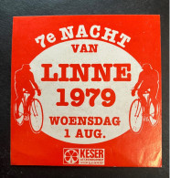 Linne - Sticker - Cyclisme - Ciclismo -wielrennen - Wielrennen