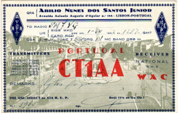 Portugal, Lissabon, 1932 Gebr. Radio-Funk Karte  - Otros & Sin Clasificación