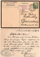 DR 1934, Landpost Stpl. MÜNSTEDT über Peine Auf 6 Pf. Ganzsache. - Other & Unclassified