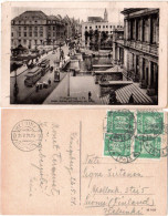 Königsberg, Aufgang Zur Börse M. Trambahn U. Pferdefuhrwerk, 1924 Gebr. Sw-AK - Ehemalige Dt. Kolonien