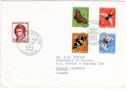 Schweiz, Pro Juventute 1965 Auf FDC V. Bern N.Kanada - Other & Unclassified