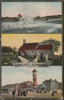 Multiview, Morecambe, Lancashire, 1922 - Postcard - Autres & Non Classés