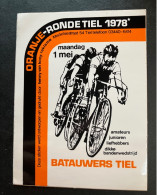 Tiel - Sticker - Cyclisme - Ciclismo -wielrennen - Cyclisme