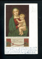 "MADONNA VON RAFFAEL" 1901, Color-AK "Perlen Der Kunst", Sehr Gut Erhalten (L2024) - Jungfräuliche Marie Und Madona