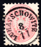 Österreich, 5 Kr. M. Zentrischem Böhmen-K1 LUHATSCHOWITZ - Lettres & Documents