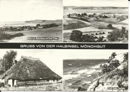 Gruss Von Der Halbinsel Mönchgut, Gebr. Mehrbild Sw-AK - Other & Unclassified