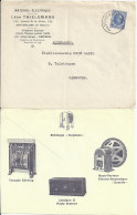 Belgien 1931, Elektro Illustrierter Brief Umschlag V. Schaerbelk.  - Other & Unclassified