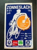 Zonneslach Hasselt -  Sticker - Cyclisme - Ciclismo -wielrennen - Wielrennen