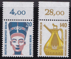 Berlin, 1989,  Nr. 831-832 ** Sehenswürdigkeiten (V) 2 Marken Mit Oberrand - Unused Stamps