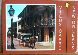 A TYPICAL NEW ORLEANS SCENE VIEUX CARRE - New Orleans