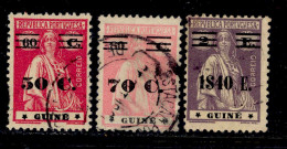 ! ! Portuguese Guinea - 1931 Ceres W/OVP (Complete Set) - Af. 201 To 203 - Used - Guinea Portuguesa