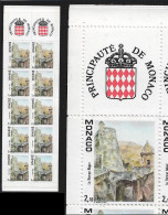 Monaco 1990. Carnet N°5, N°1708 Vues Du Vieux Monaco-ville. - Ungebraucht