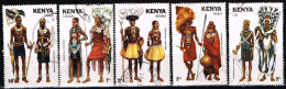 KENYA / Oblitérés/Used / 1981 - Costumes De Cérémonies - Kenya (1963-...)