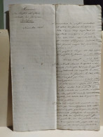 Vatican Letter Memoirs On The Affairs Of The Papal Government 1836. Rotschild House - Paris. Lettera Profiti Vaticano - Unclassified