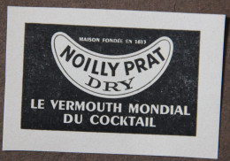 Publicité : NOILLY PRAT DRY, Le Vermouth Mondial Du Cocktail, 1951 - Advertising