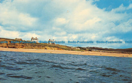 R071095 Beach And Cafe From Sea. Burton. Bradstock. 1973 - World