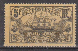 Nouvelle Calédonie N° 104a Jaune  Avec Charnière - Unused Stamps