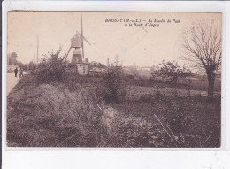 BRISSAC: Le Moulin Du Poué Et La Route D'angers - Très Bon état - Other & Unclassified