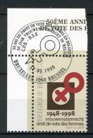 (B) 2734 MNH FDC 1998 - 50 Jaar Stemrecht Voor Vrouwen In België. - Neufs