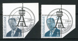 (B) 2690/2691 MNH FDC 1997 - Z.M. Koning Albert II. - Unused Stamps