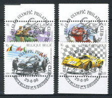 (B) 2649/2652 MNH FDC 1996 - 100 Jaar Autoraces In Spa. - 2 - Unused Stamps