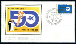 (B) 1938 FDC Z/s 1979 - 50 Jaar Nationale Kas Voor Beroepskrediet. - 1971-1980