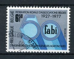 (B) 1842 MNH FDC 1977 - 50 Jaar Fédération Royale D'Associations Belges. - Unused Stamps