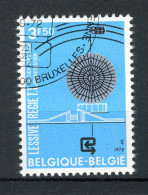 (B) 1640 MH FDC 1972 - Grondstation Telecommunicatiesatellieten Te Lessive - Ungebraucht