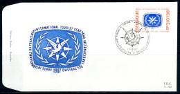 (B) 1407 FDC 1967 - Wereldjaar Van Het Toerisme. - 1961-1970