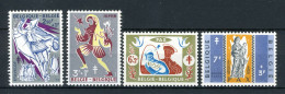 (B) 1117/1120 MNH 1959 - Belgische Folklore III. - Nuevos