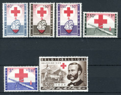 (B) 1096/1101 MNH 1959 - Ten Voordele Van Het Rode Kruis. - 2 - Unused Stamps