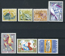 (B) 1114/1120 MNH 1959 - Belgische Folklore III. - Unused Stamps