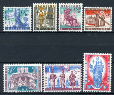 (B) 1082/1088 MH 1958 - Belgische Folklore II. - Unused Stamps