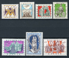 (B) 1039/1045 MH 1957 - Belgische Folklore I. - Unused Stamps