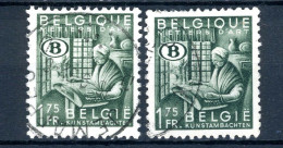 (B) S43 Gestempeld 1948 - Type Uitvoer Met Letter B (2 St.) - Altri & Non Classificati