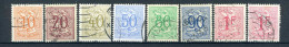 (B) Lot Zegels Cijfer Op Heraldieke Leeuw (1951) -13 - Gebruikt