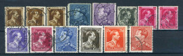 (B) Lot Zegels Leopold 3 Gestempeld  (1936 - 1951) -15 - Used Stamps