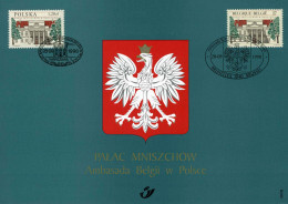 (B) Mniszech Paleis In Warschau 2782HK - 1998 - Cartes Souvenir – Emissions Communes [HK]