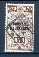 (B) JO23A Gestempeld 1929 - Type II, R Staat Boven B - Zeitungsmarken [JO]