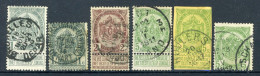 (B) Jaar 1907 Gestempeld (81-83) -9 - 1893-1907 Stemmi