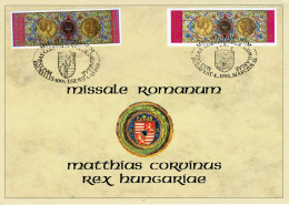(B) Geschiedenis Gemeenschappelijk Uitgifte Hongarije 2492HK - 1993 - 3 - Souvenir Cards - Joint Issues [HK]