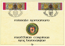 (B) Geschiedenis Gemeenschappelijk Uitgifte Hongarije 2492HK - 1993 - 2 - Herdenkingskaarten - Gezamelijke Uitgaven [HK]