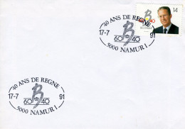 (B) FDC Envelop 1991  2415 - Z.M. Koning Boudewijn - Cartas & Documentos