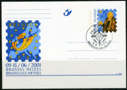 (B) BK85 2000 - Belgica 2001 - Illustrierte Postkarten (1971-2014) [BK]